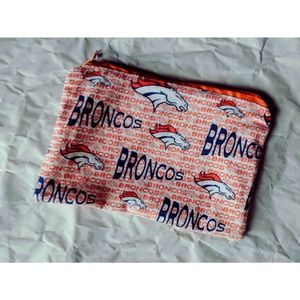 Broncos Zipper Pouch